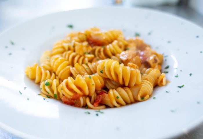 Menu Ristorante 2 - La Conchigia sul Mare